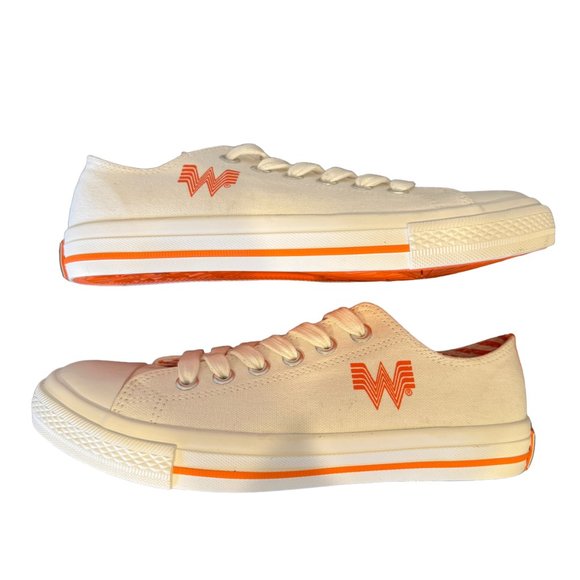 Whataburger Converse Style Sneakers NWOT Size 9 EU 40 Read Size Description - Picture 3 of 14